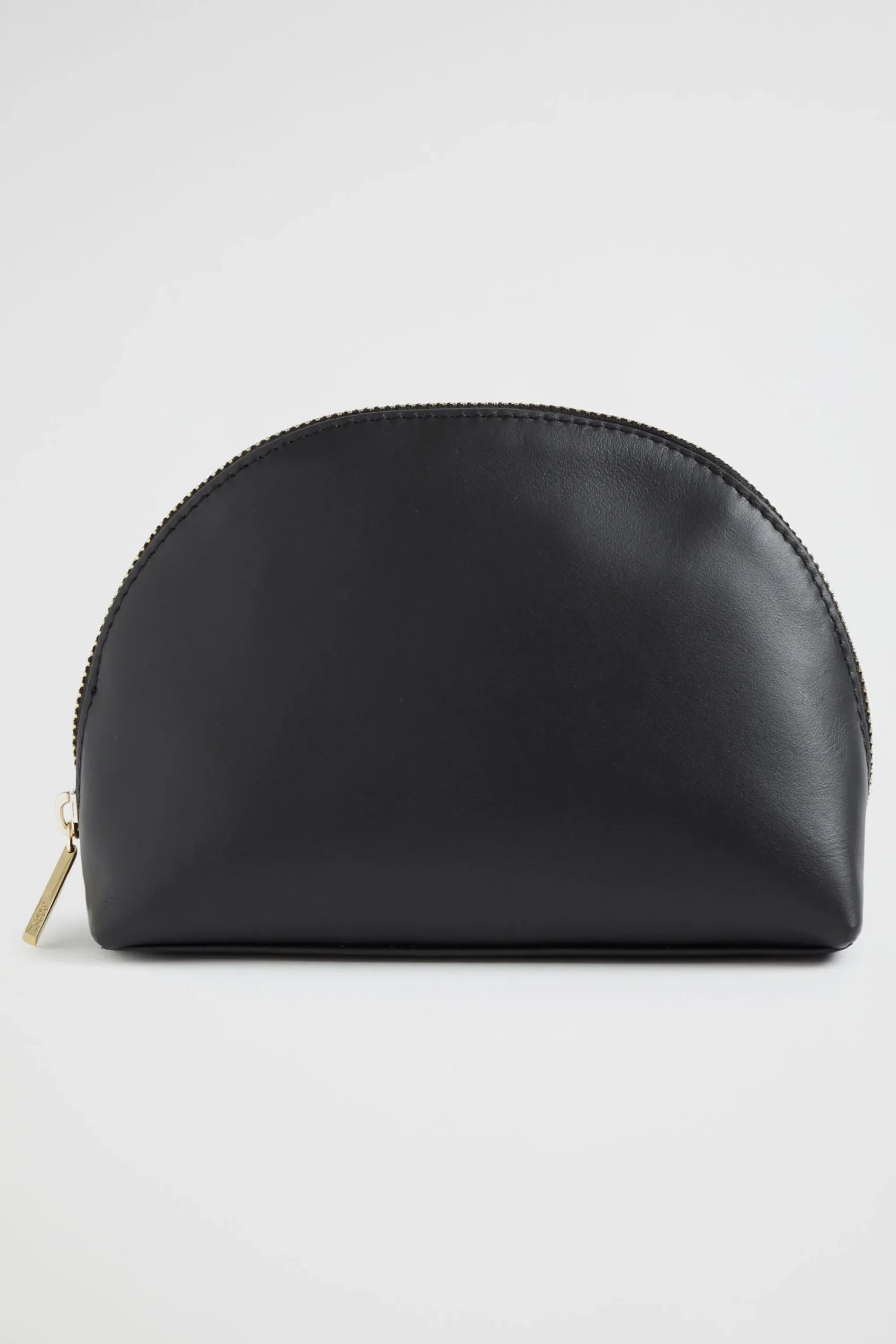 Woman Seed Heritage Clutches & Pouches-Leather Crescent Pouch