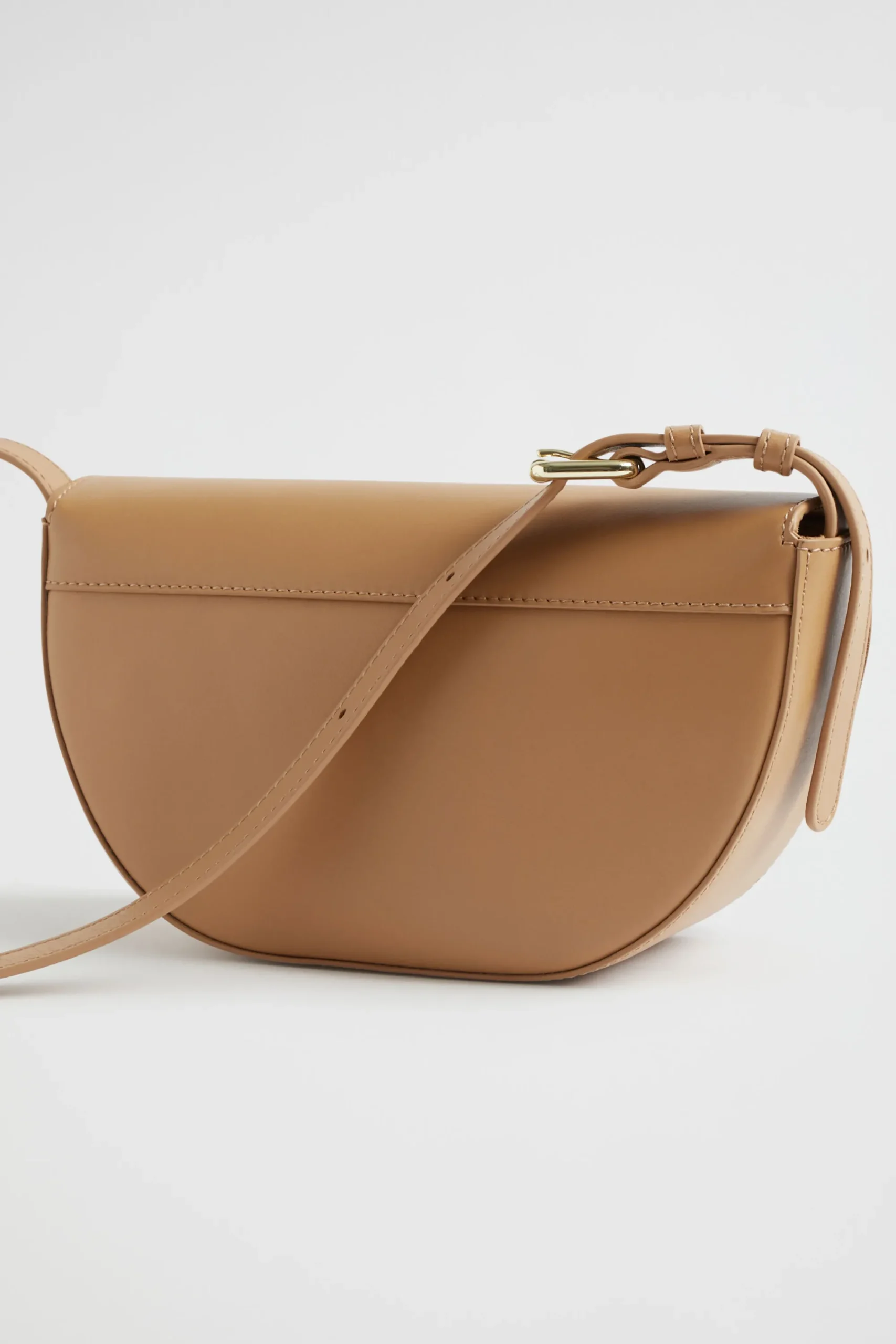 Woman Seed Heritage Cross Body-Leather Saddle Bag