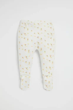 Newborn Seed Heritage Leggings & Pants-Lemon Yardage Legging