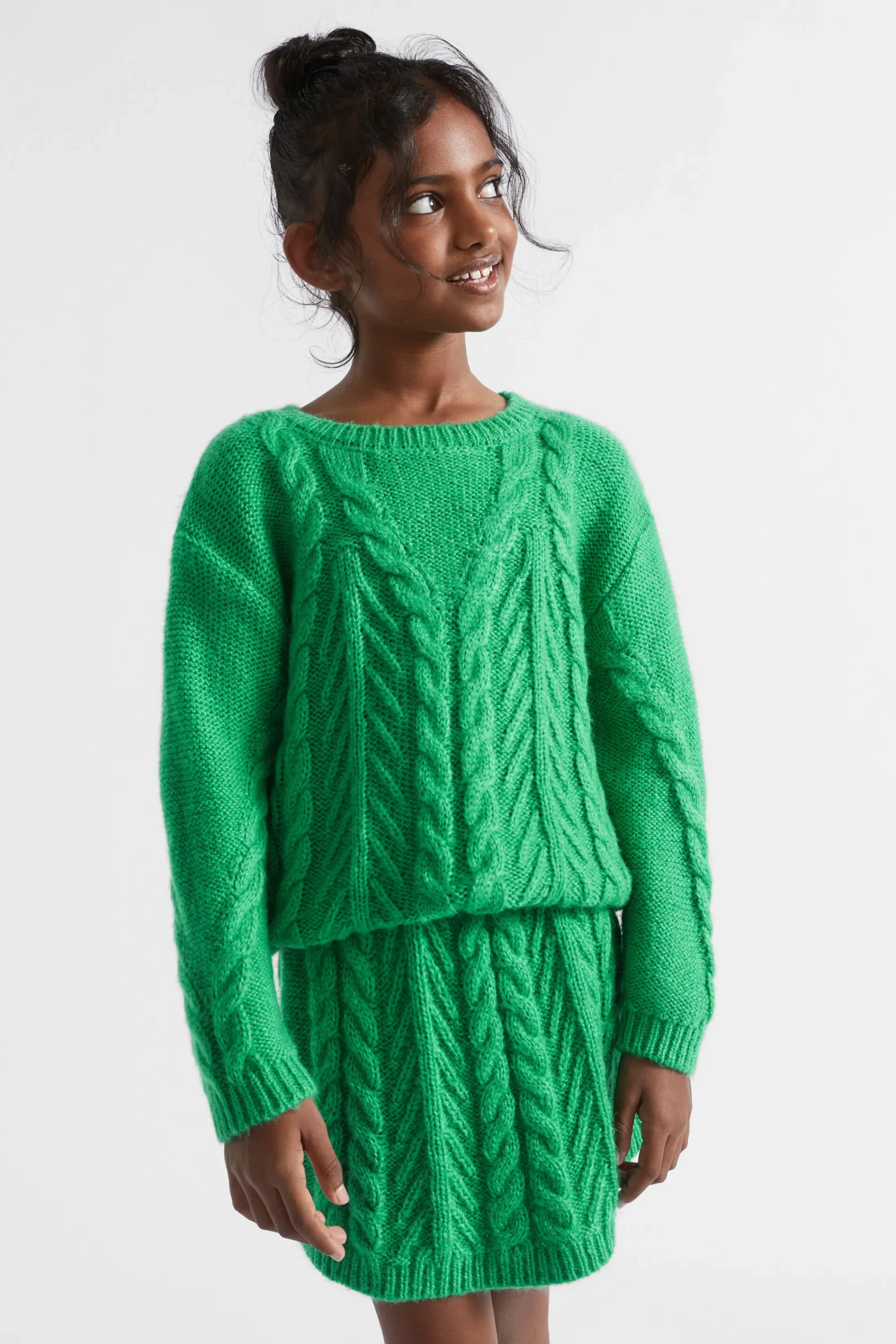 Girl Seed Heritage Knitwear & Sweaters-Linear Cable Knit