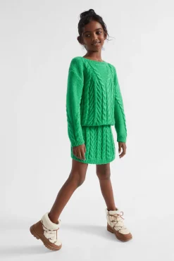 Girl Seed Heritage Knitwear & Sweaters-Linear Cable Knit