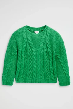 Girl Seed Heritage Knitwear & Sweaters-Linear Cable Knit