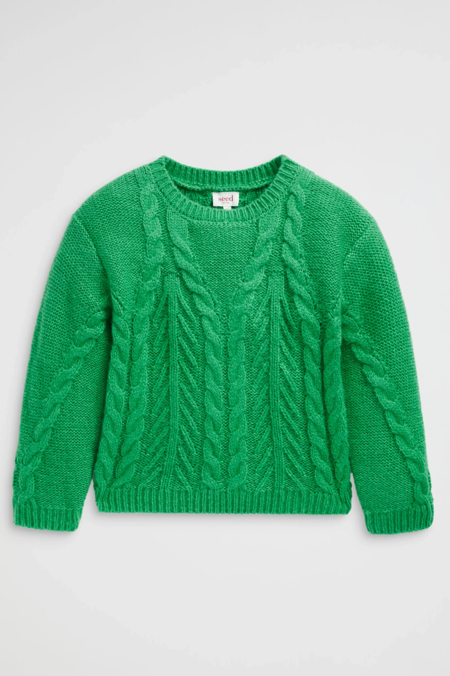 Girl Seed Heritage Knitwear & Sweaters-Linear Cable Knit