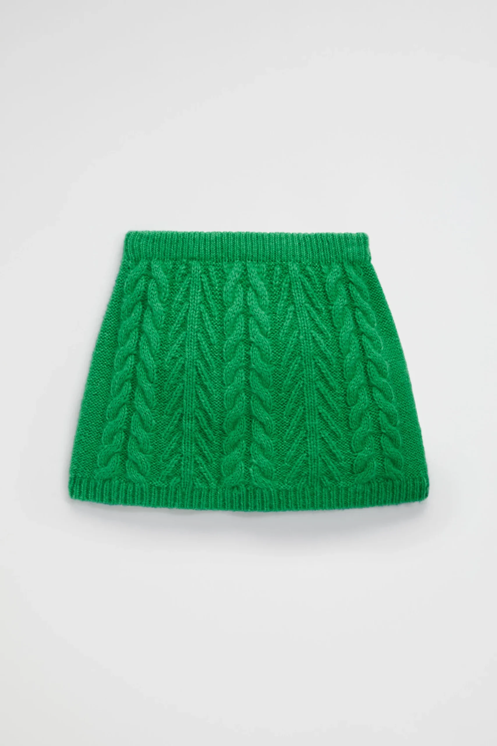 Girl Seed Heritage Skirts-Linear Knit Cable Skirt