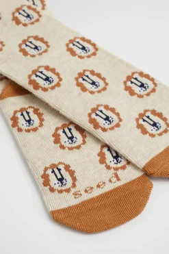 Boy Seed Heritage Socks-Lion Sock