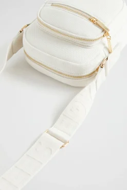 Woman Seed Heritage Cross Body-Logo Camera Bag
