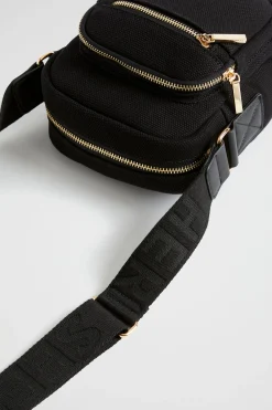 Woman Seed Heritage Cross Body-Logo Camera Bag