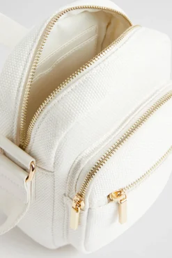 Woman Seed Heritage Cross Body-Logo Camera Bag