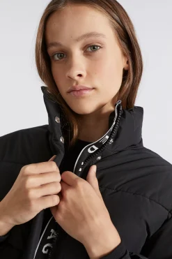 Teen Girl Seed Heritage Jackets & Vests-Logo Puffa Jacket