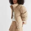 Teen Girl Seed Heritage Jackets & Vests-Logo Puffa Jacket