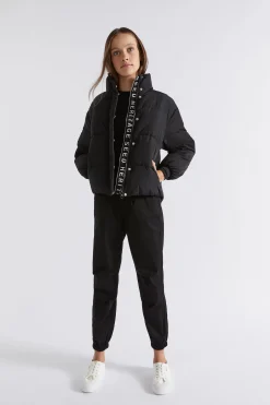 Teen Girl Seed Heritage Jackets & Vests-Logo Puffa Jacket