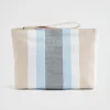 Woman Seed Heritage Clutches & Pouches-Logo Stripe Pouch