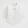 Newborn Seed Heritage Bodysuits & Onesies-Logo Sweat Romper
