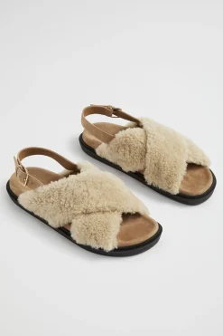 Woman Seed Heritage Sandals & Thongs-Maeve Shearling Slide