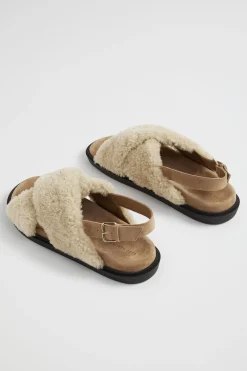 Woman Seed Heritage Sandals & Thongs-Maeve Shearling Slide