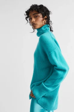 Woman Seed Heritage Knitwear & Sweaters-Merino Wool High Neck Knit