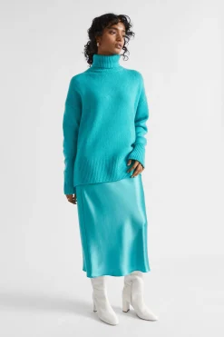 Woman Seed Heritage Knitwear & Sweaters-Merino Wool High Neck Knit