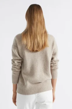 Woman Seed Heritage Knitwear & Sweaters-Merino Wool Zip Through Knit