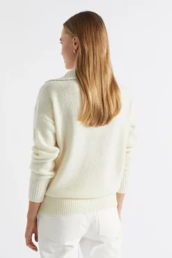 Woman Seed Heritage Knitwear & Sweaters-Merino Wool Zip Through Knit