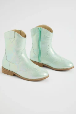 Girl Seed Heritage Boots-Metallic Cowboy Boot