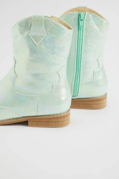 Girl Seed Heritage Boots-Metallic Cowboy Boot