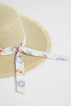 Girl Seed Heritage Hats & Beanies & Caps-Metallic Floppy Hat