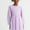 Girl Seed Heritage Dresses-Metallic Pinspot Dress