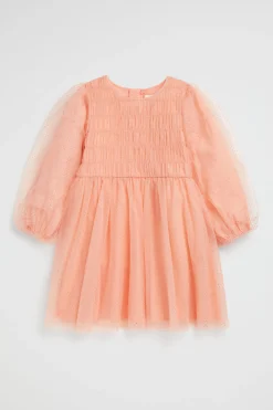 Girl Seed Heritage Dresses-Metallic Pinspot Dress