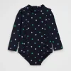 Baby Girl Seed Heritage Swimwear-Mini Daisy Rashsuit