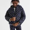 Girl Seed Heritage Jackets & Vests-Mini Floral Puffer Jacket