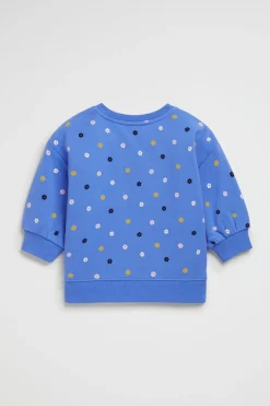 Baby Girl Seed Heritage Knitwear & Sweaters-Mini Floral Sweat