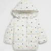 Baby Girl Seed Heritage Jackets & Vests-Mini Flower Puffer