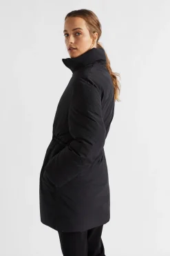 Woman Seed Heritage Jackets & Vests-Minimalist Mid Length Puffer Jacket