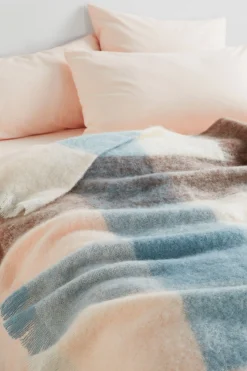 Seed Heritage Bedroom-Mohair Check Throw