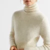 Woman Seed Heritage Knitwear & Sweaters-Mohair Roll Neck Knit