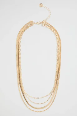Woman Seed Heritage Jewellery-Multi Chain Necklace