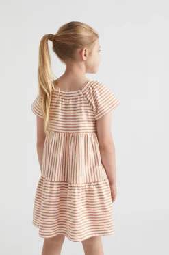 Girl Seed Heritage Dresses-Multi Stripe Dress