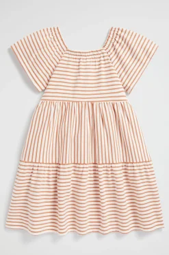 Girl Seed Heritage Dresses-Multi Stripe Dress