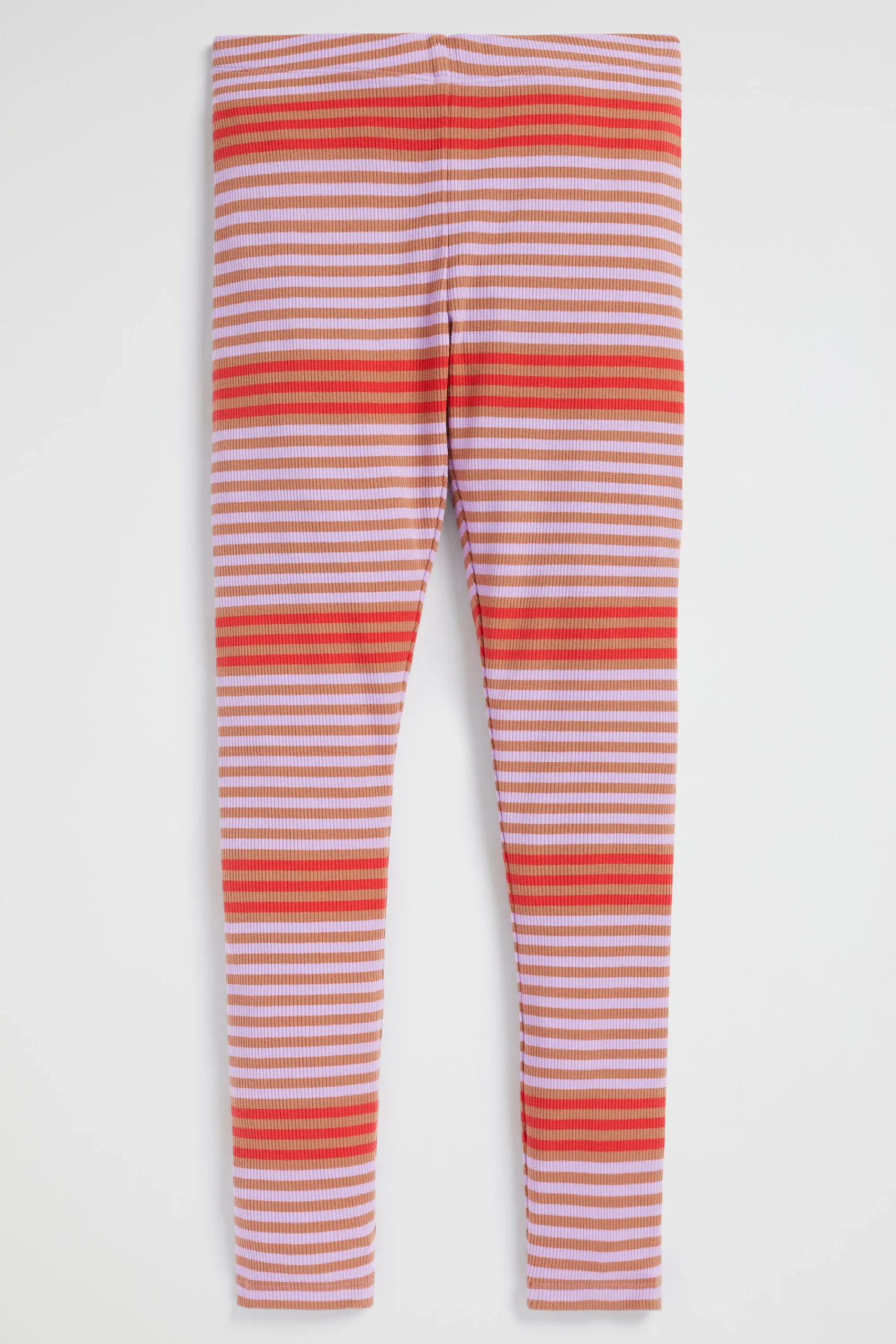 Girl Seed Heritage Pants-Multi Stripe Rib Legging