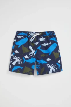 Boy Seed Heritage Swimwear-Ocean Boardshort