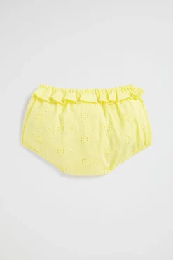 Baby Girl Seed Heritage Shorts-Openwork Bloomer