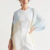 Woman Seed Heritage Scarves & Kaftans-Oversized Check Poncho