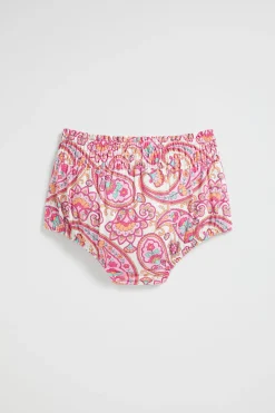 Baby Girl Seed Heritage Pants-Paisley Bloomer