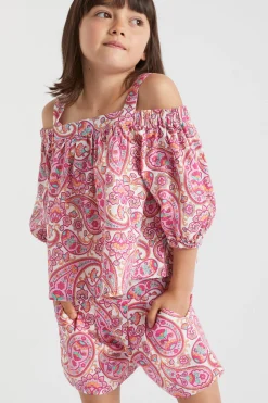 Girl Seed Heritage Shorts-Paisley Short