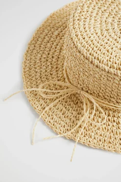 Girl Seed Heritage Hats & Beanies & Caps-Paper Straw Bucket Hat