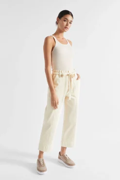 Woman Seed Heritage Pants-Paperbag Cargo Jean