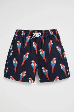 Boy Seed Heritage Swimwear-Parrot Boardshort