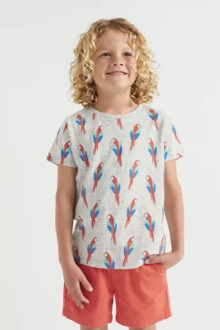 Boy Seed Heritage T-Shirts & Tops-Parrot Tee