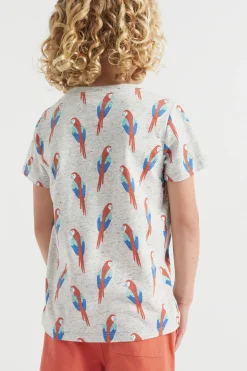 Boy Seed Heritage T-Shirts & Tops-Parrot Tee