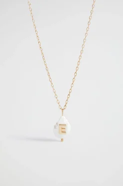 Woman Seed Heritage Jewellery-Parl Alphabt Ncklac